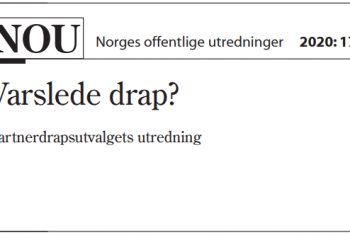 Bilde NOU Varslede drap?