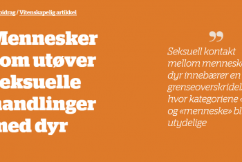 Bilde Toidsskrift for norsk psykolog